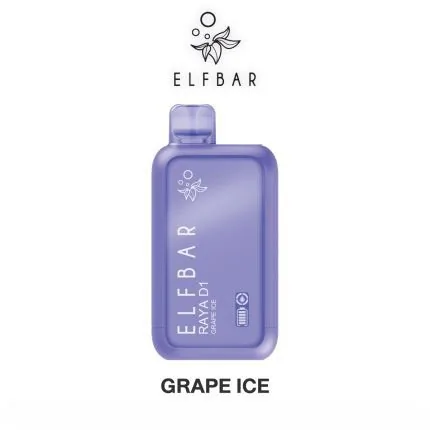 Elfbar Raya D1 - Grape Ice — Elf Bar Raya available in Bengaluru
